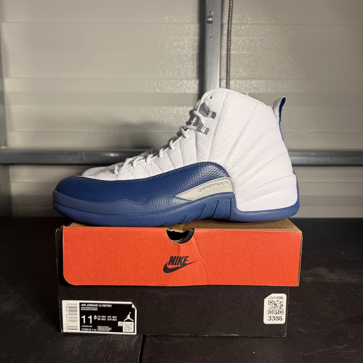 Size 11.5 - AJ 12 French Blue