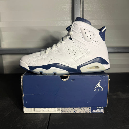 Size 12 - AJ 6 Midnight Navy