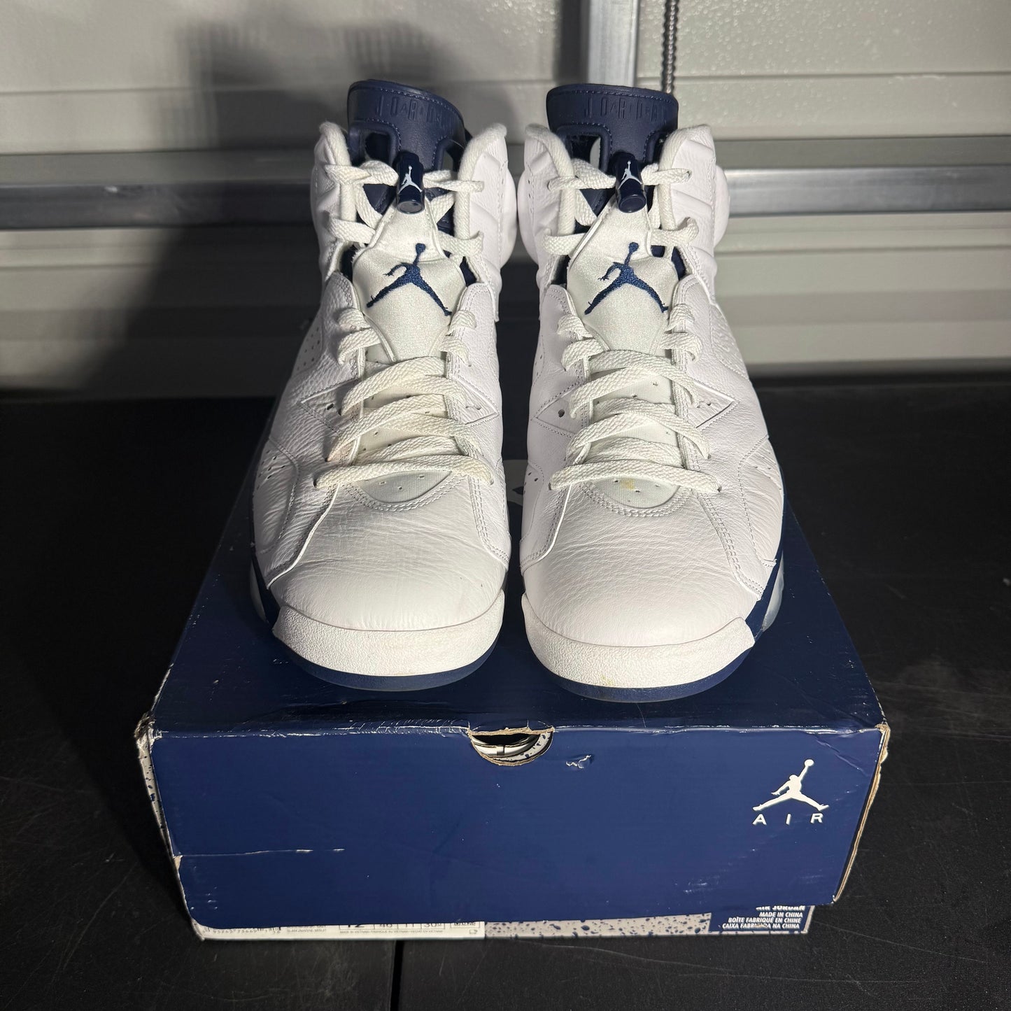 Size 12 - AJ 6 Midnight Navy