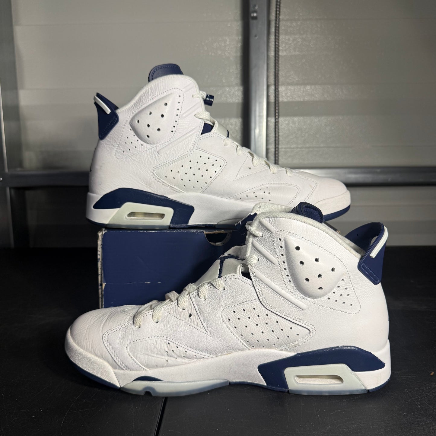 Size 12 - AJ 6 Midnight Navy