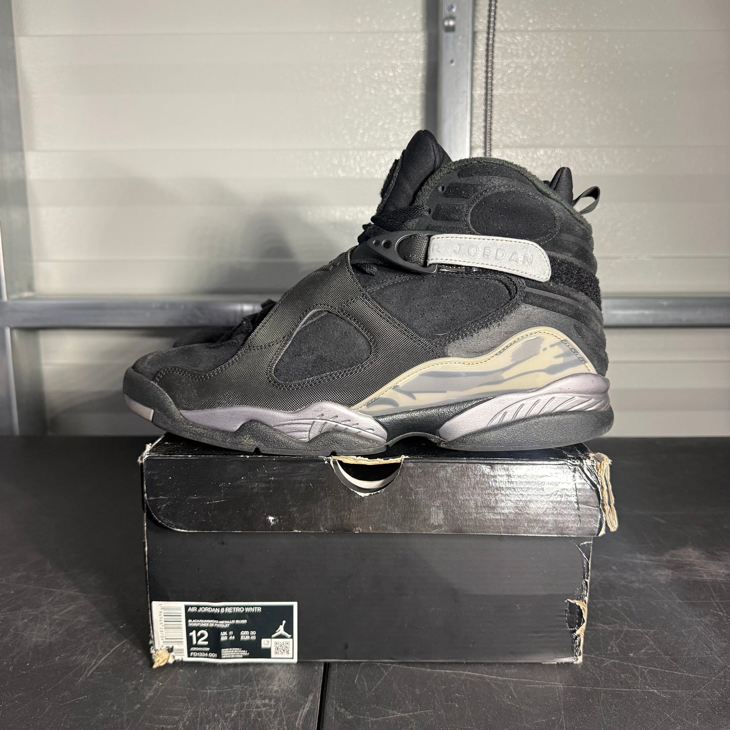 Size 12 - AJ 8 Winterized Gunsmoke
