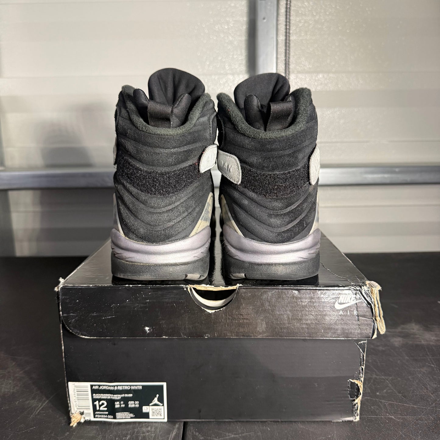 Size 12 - AJ 8 Winterized Gunsmoke