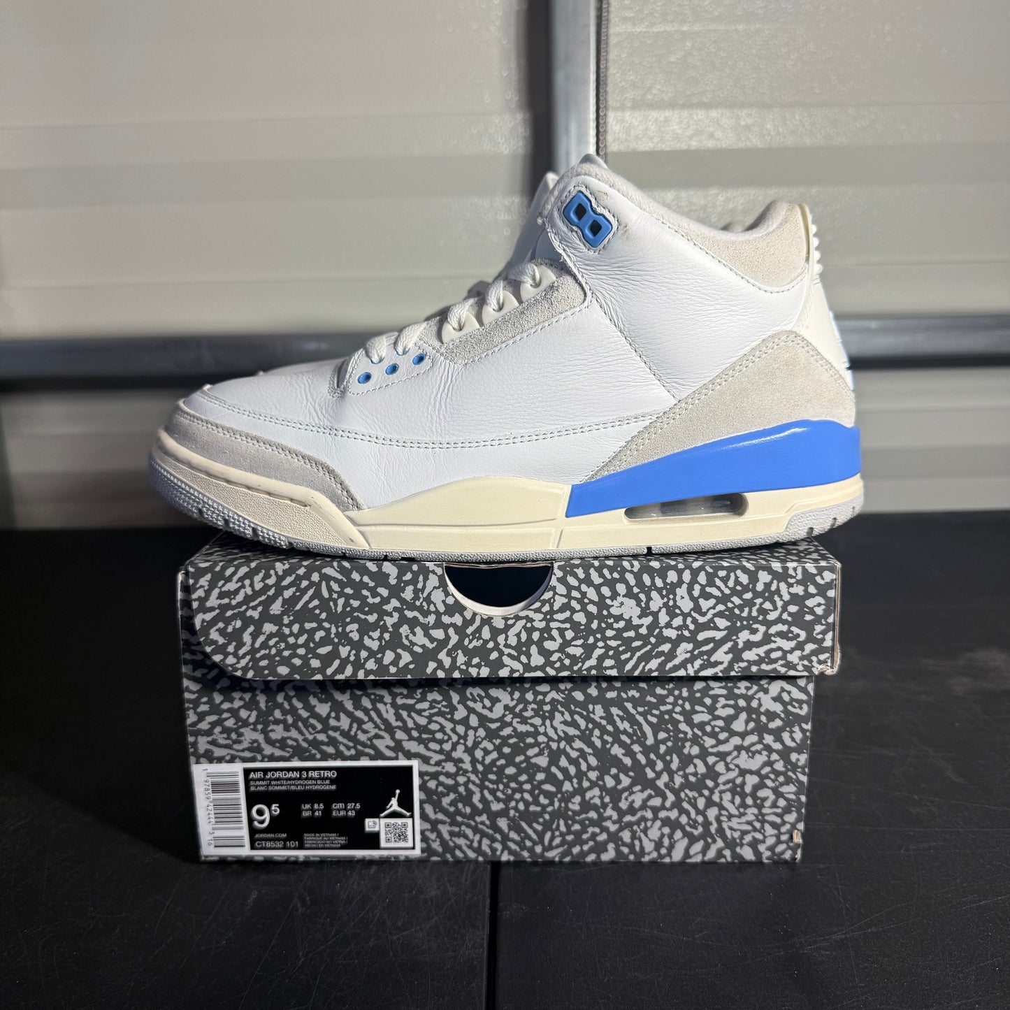 Size 9.5 - AJ 3 Lucky Short
