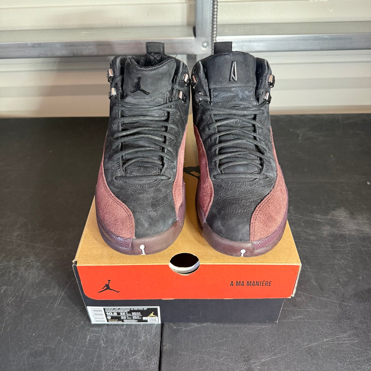 Size 9M - AJ 12 SP x A Ma Maniere