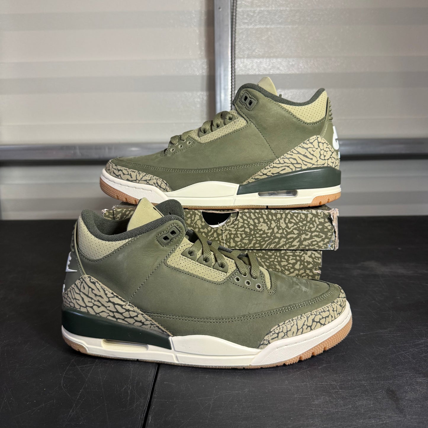 Size 8.5 - AJ 3 Olive