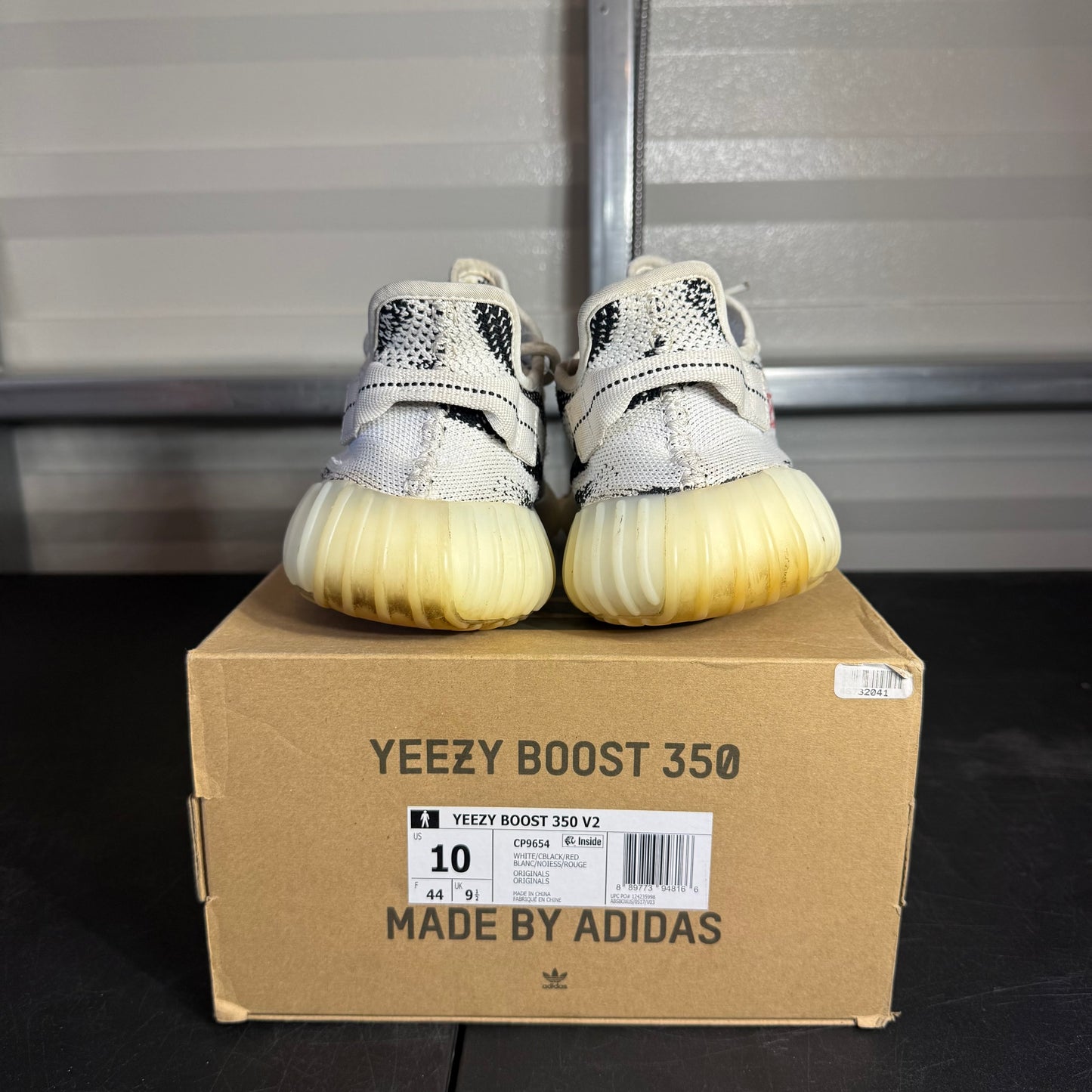 Size 10 - Yeezy Zebra 350