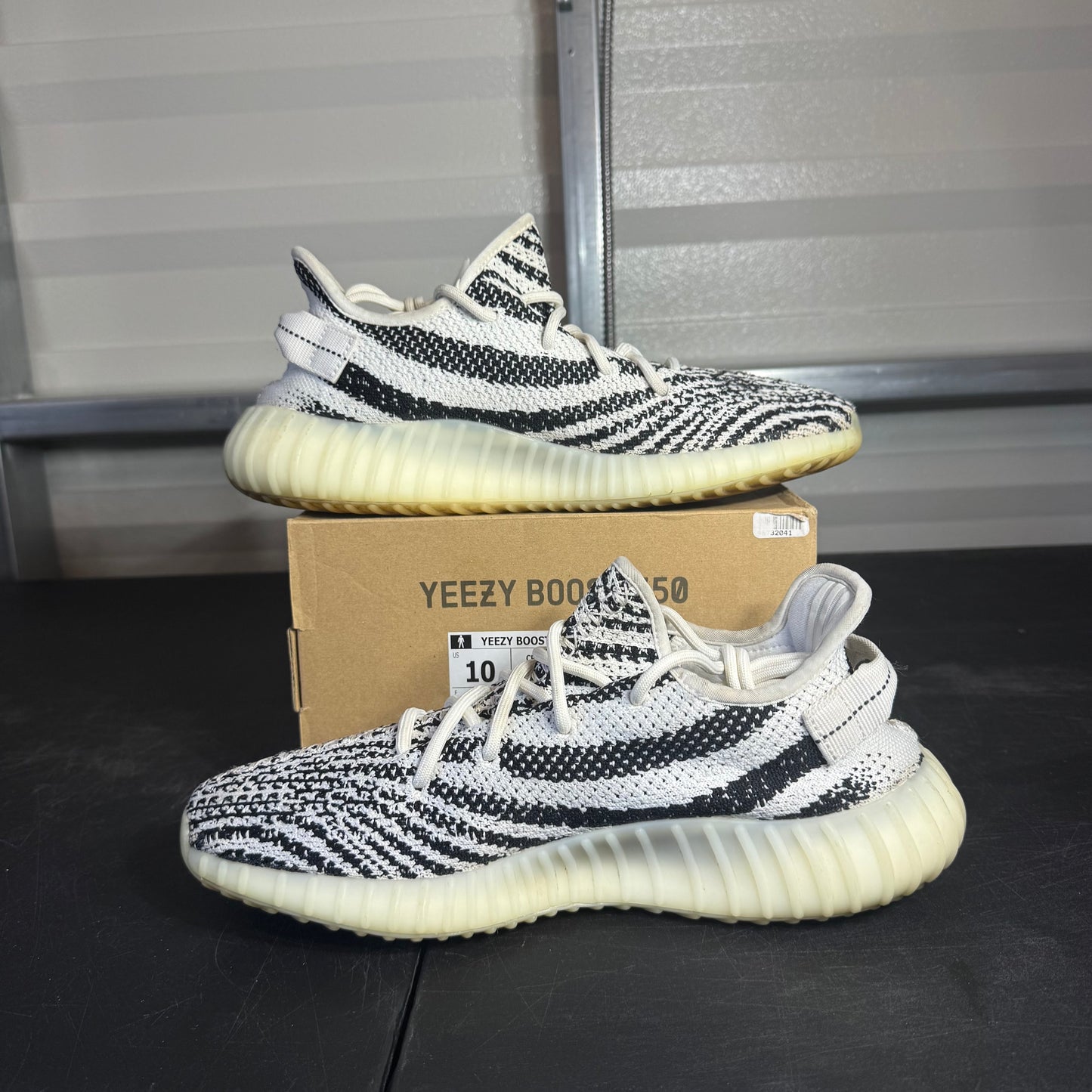 Size 10 - Yeezy Zebra 350