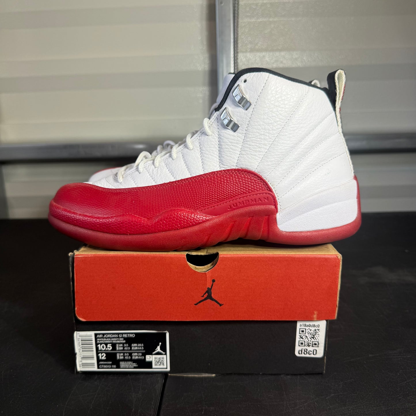 Size 10.5 - AJ 12 Cherry