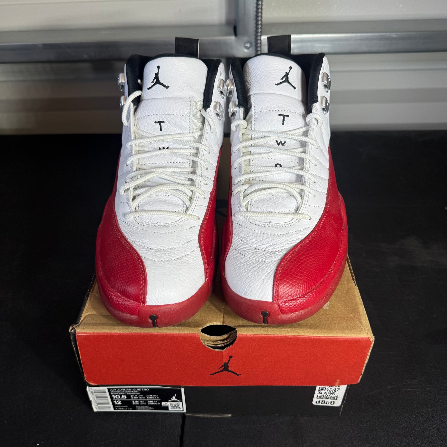 Size 10.5 - AJ 12 Cherry