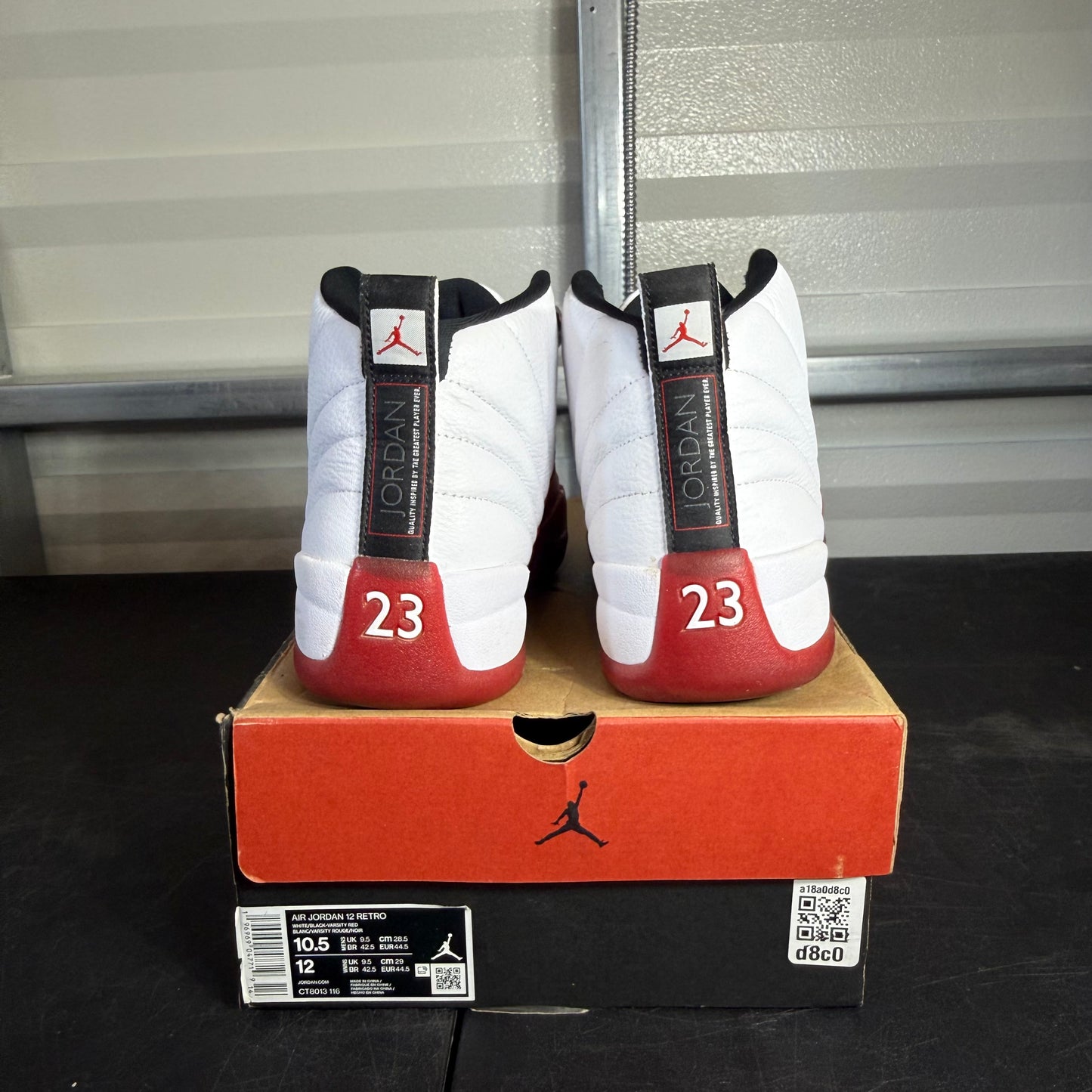 Size 10.5 - AJ 12 Cherry