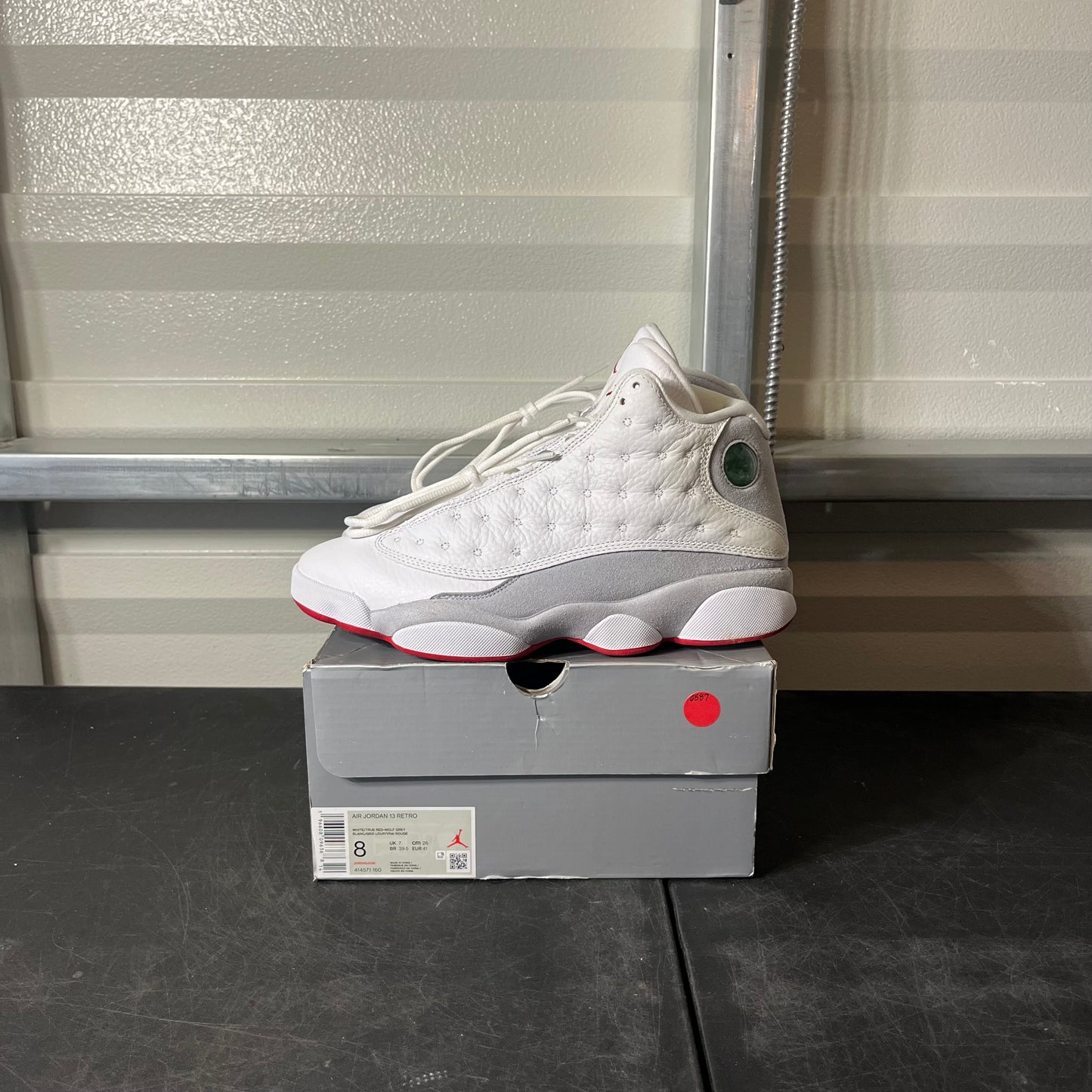 Size 8 - AJ 13 Wolf Grey