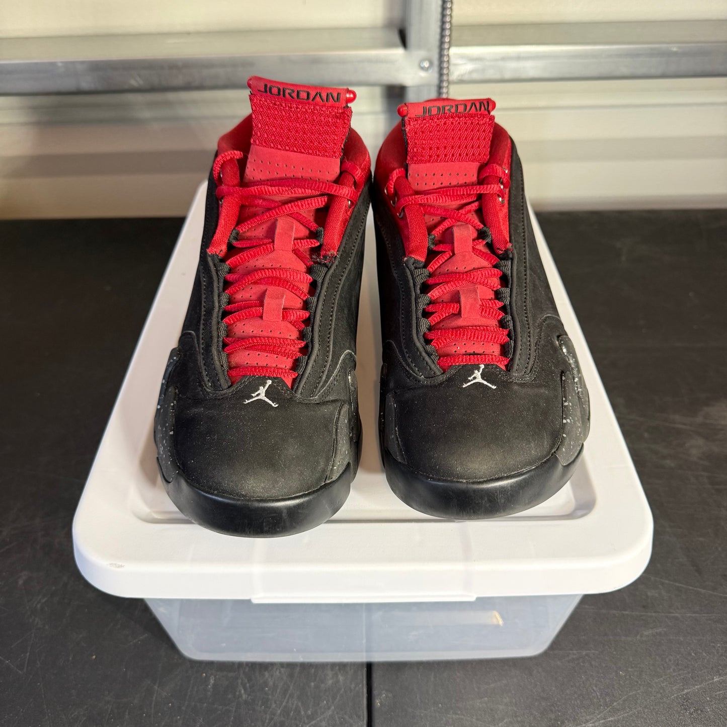 Size 10.5W - AJ 14 Red Lipstick