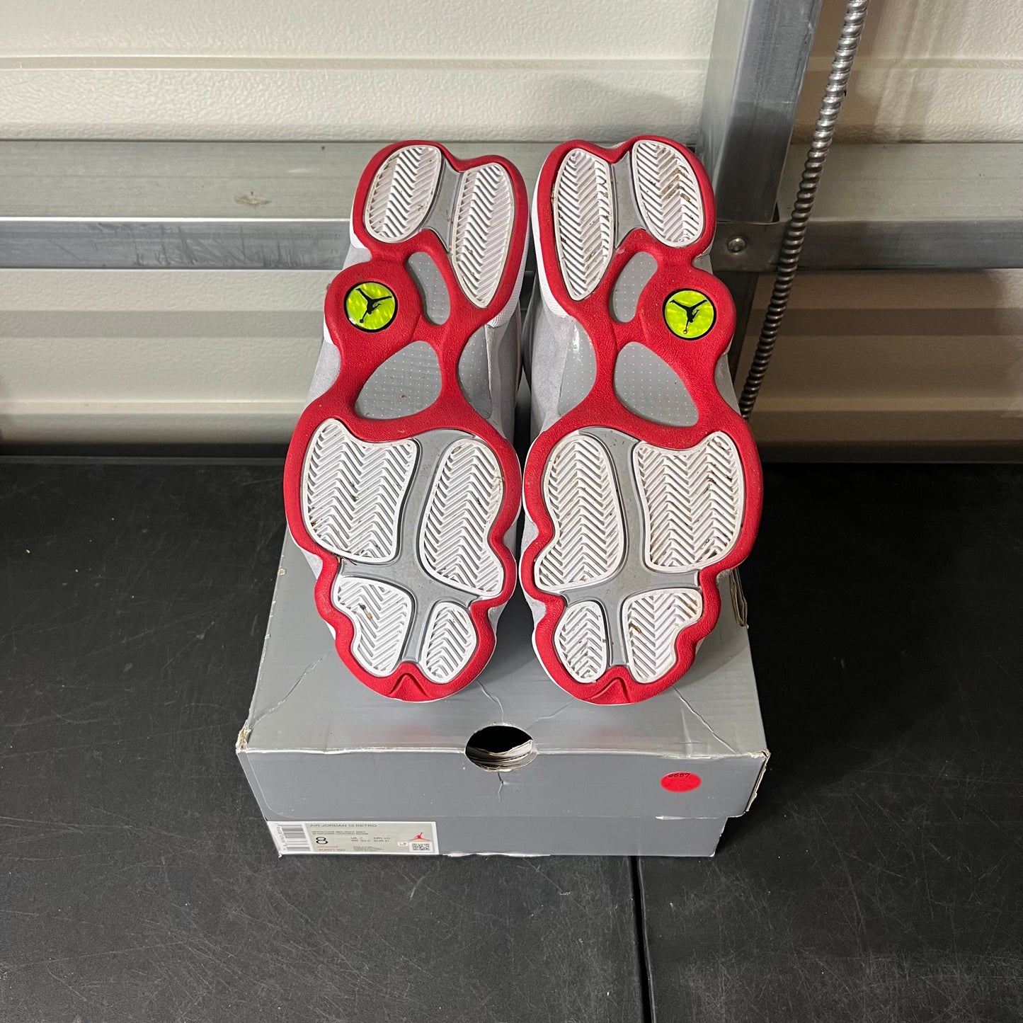 Size 8 - AJ 13 Wolf Grey