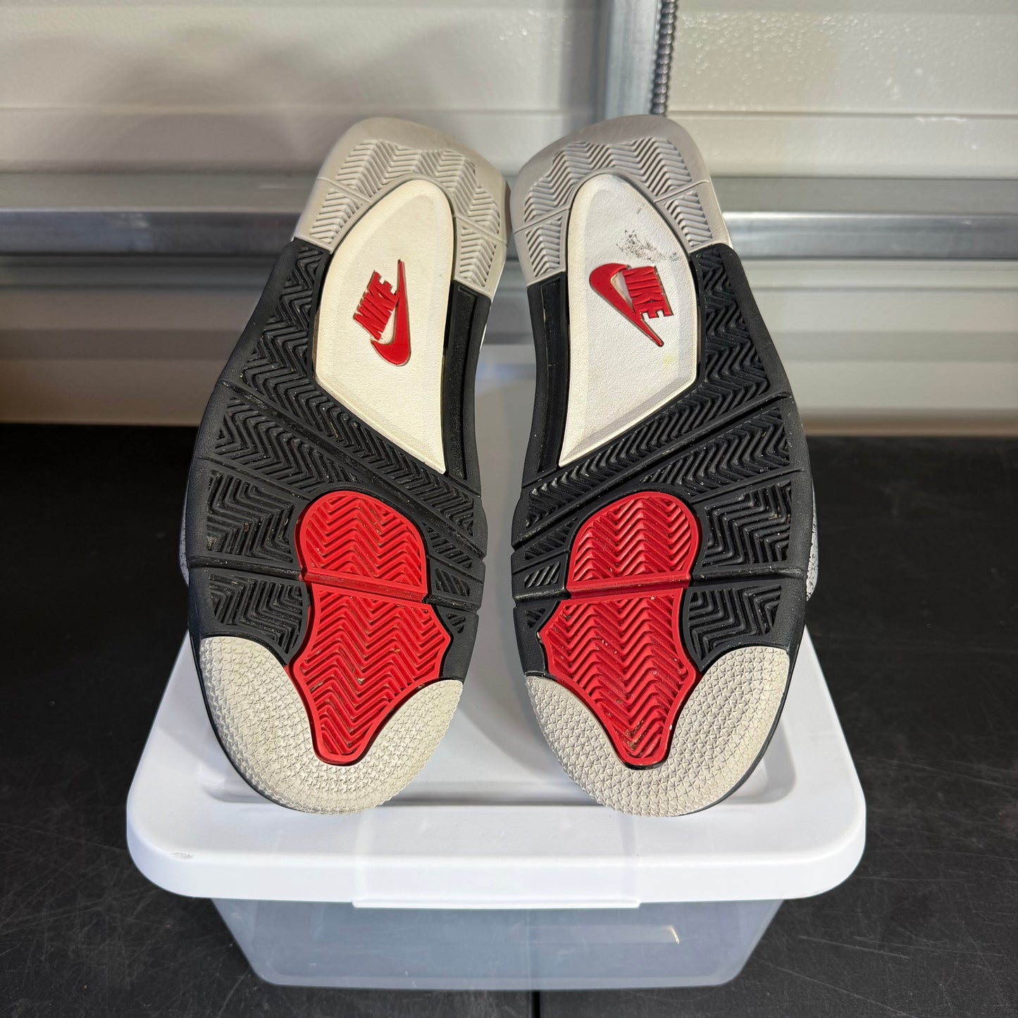 Size 13 - AJ 4 White Cement