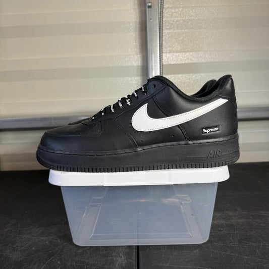 Size 13 - AF 1 Supreme Black