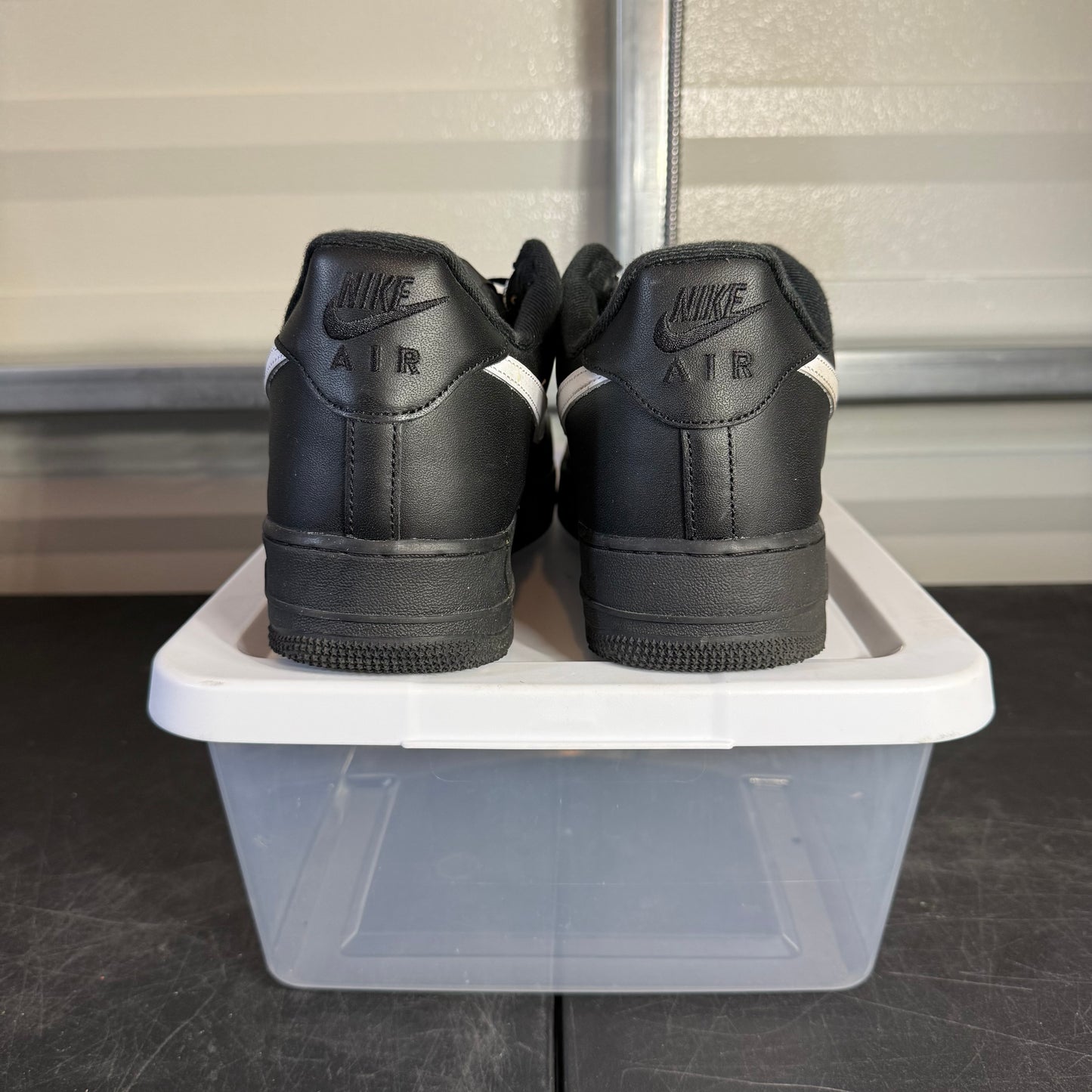 Size 13 - AF 1 Supreme Black