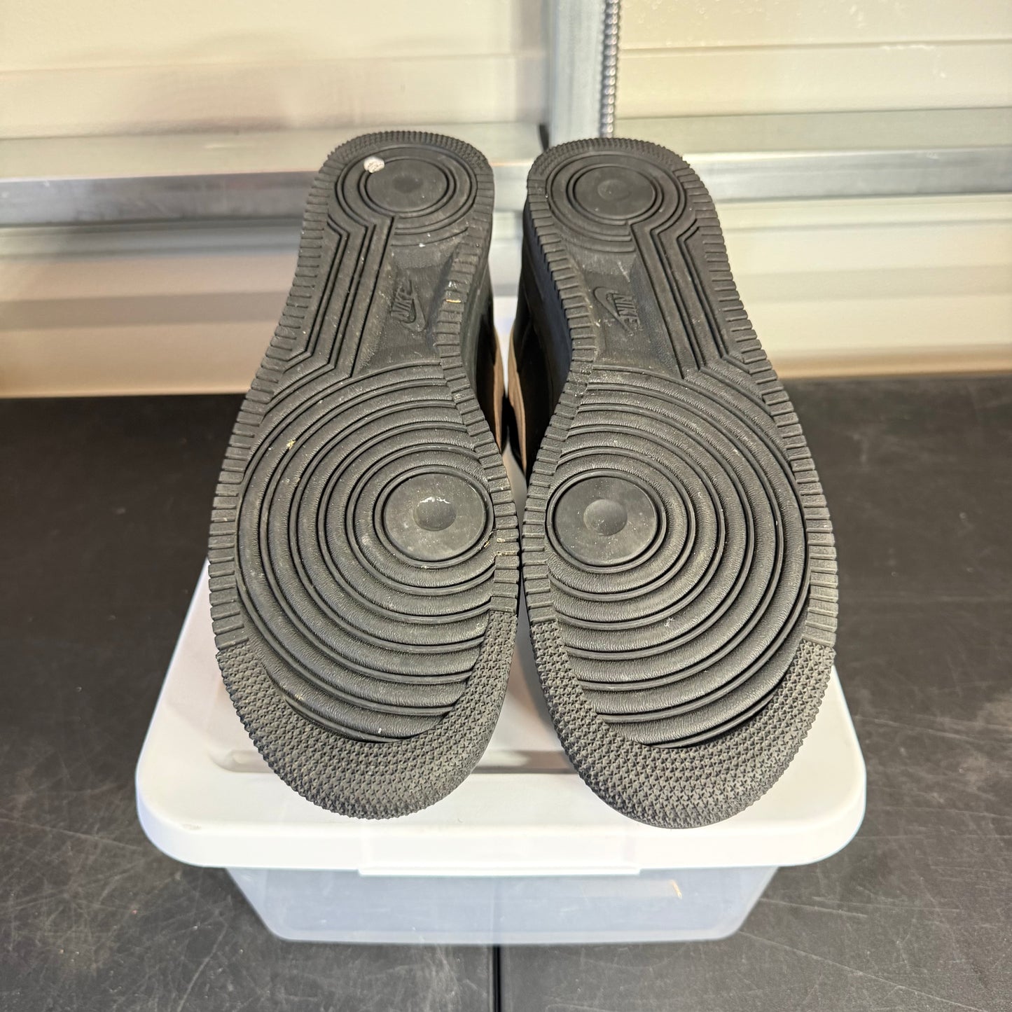 Size 13 - AF 1 Supreme Black