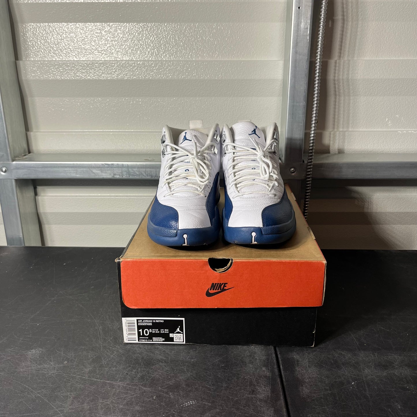 Size 10.5 - AJ 12 French Blue