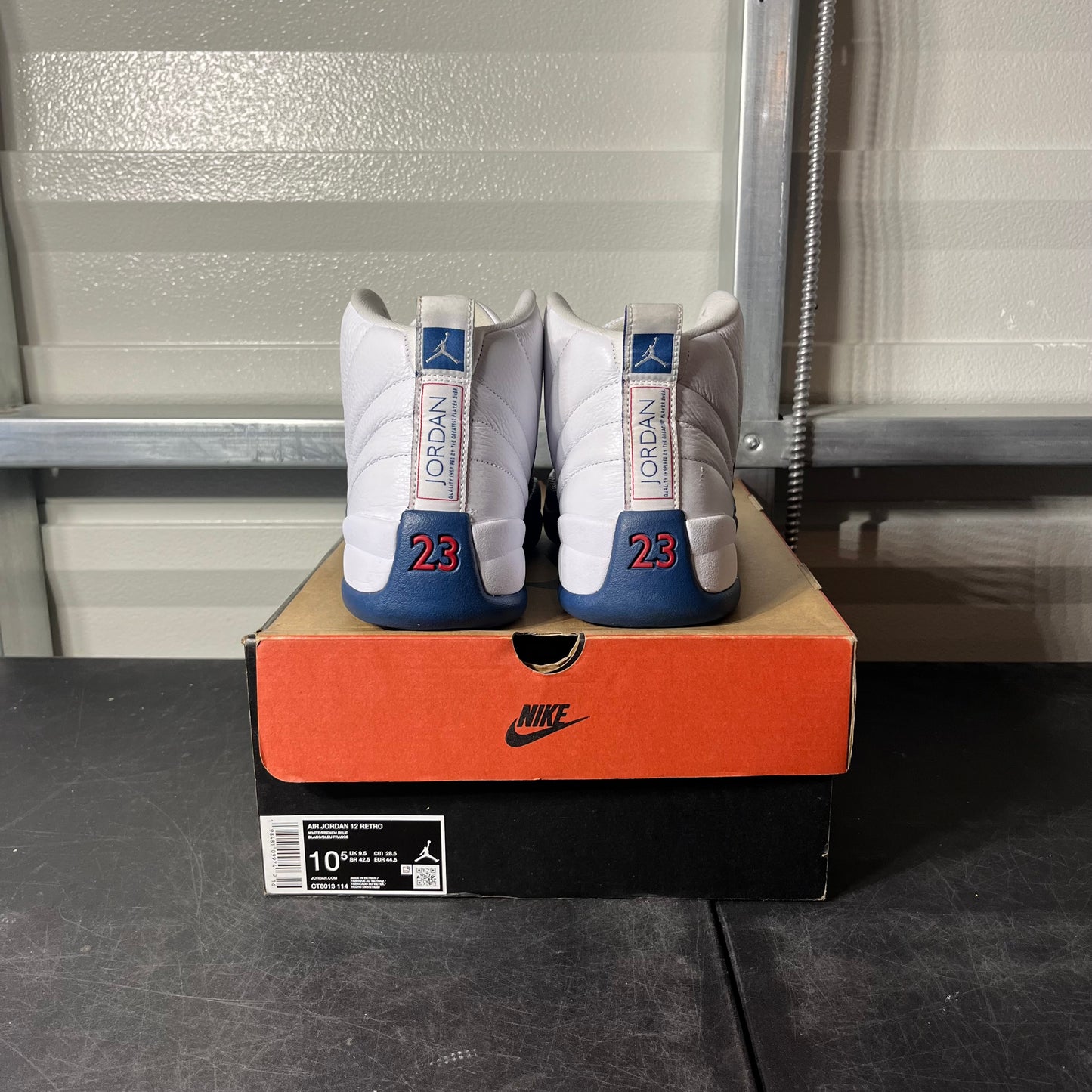Size 10.5 - AJ 12 French Blue