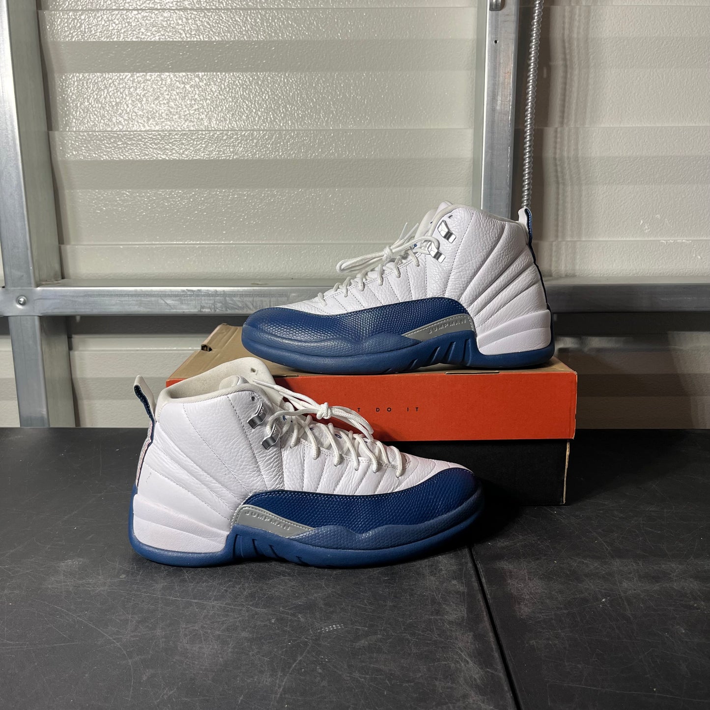 Size 10.5 - AJ 12 French Blue