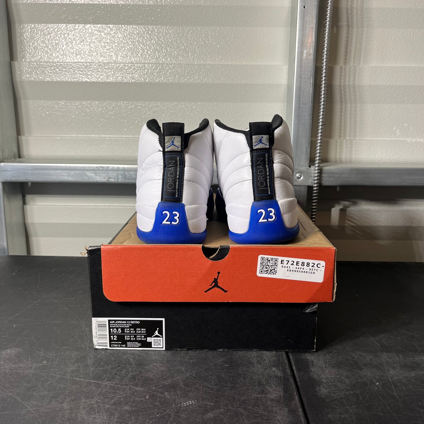 Size 10.5 - AJ 12 Blueberry