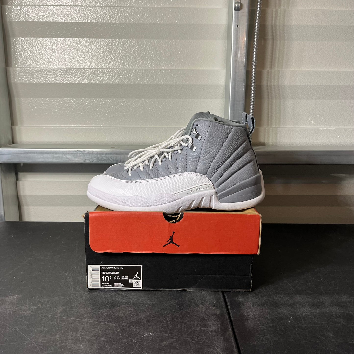 Size 10.5 - AJ 12 Stealth