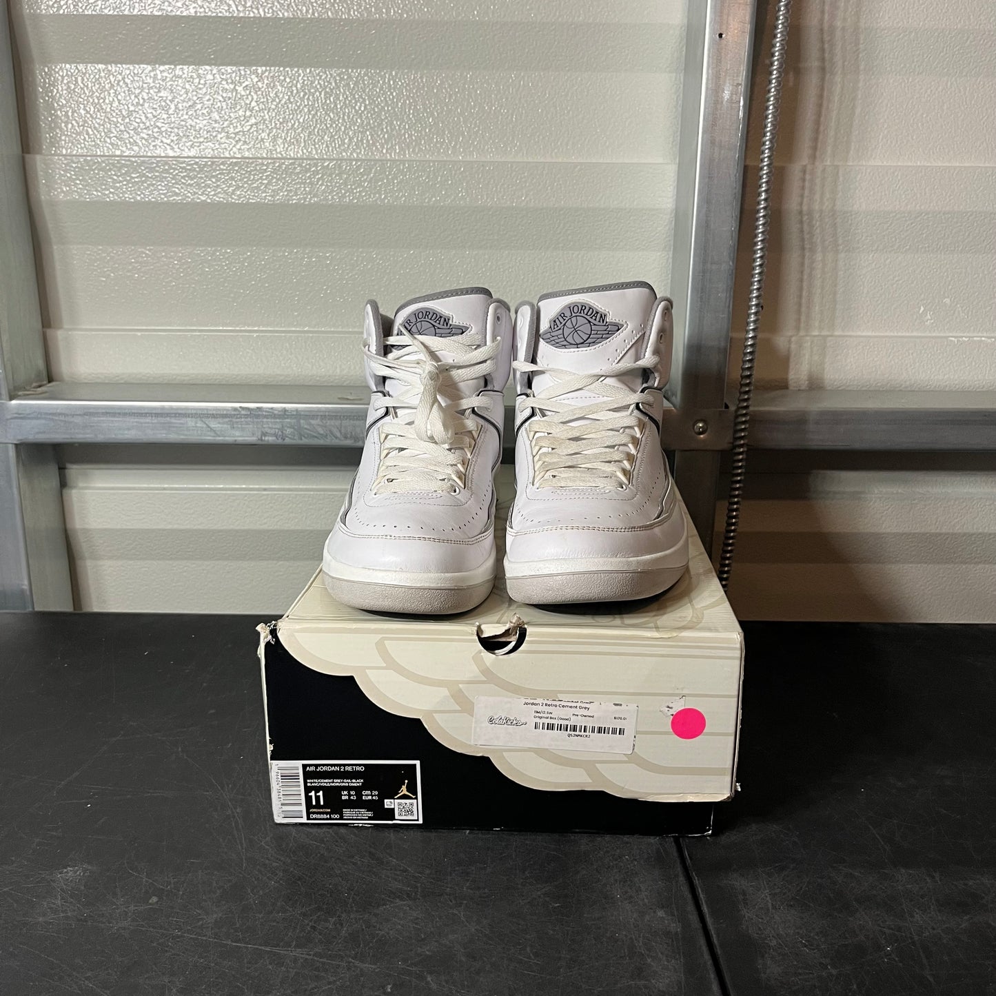 Size 11 - AJ 2 Cement Grey