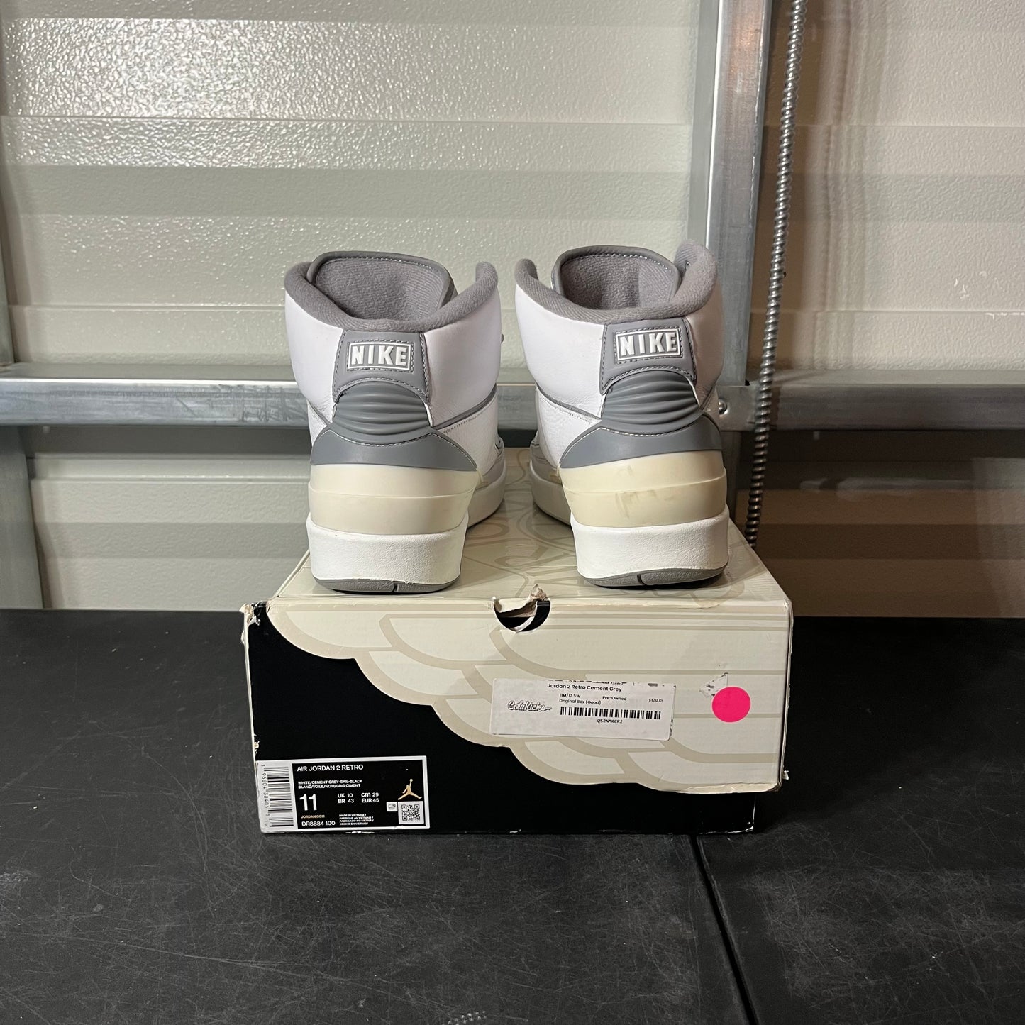 Size 11 - AJ 2 Cement Grey