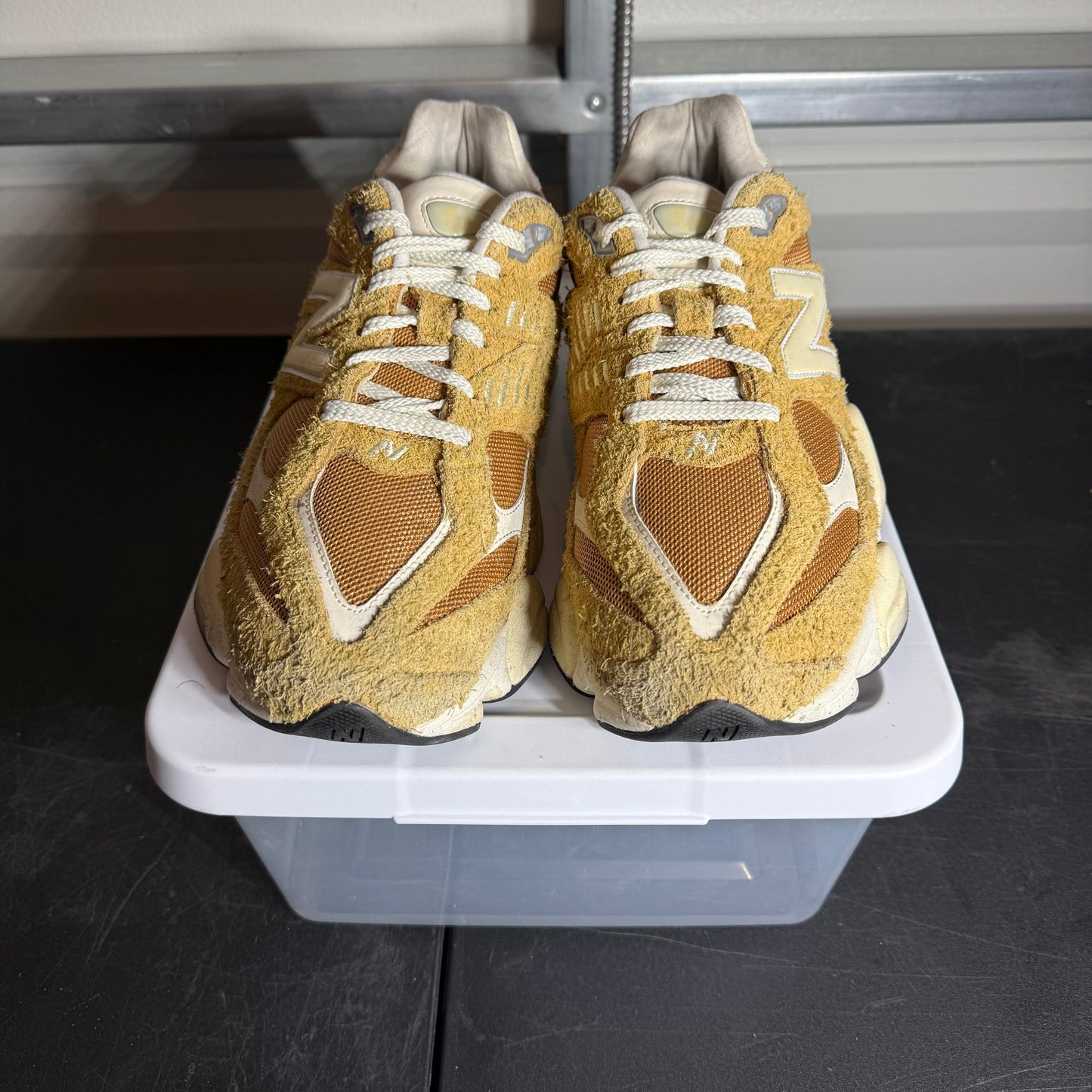 Size 12 - New Balance 9060 Balance Wheat