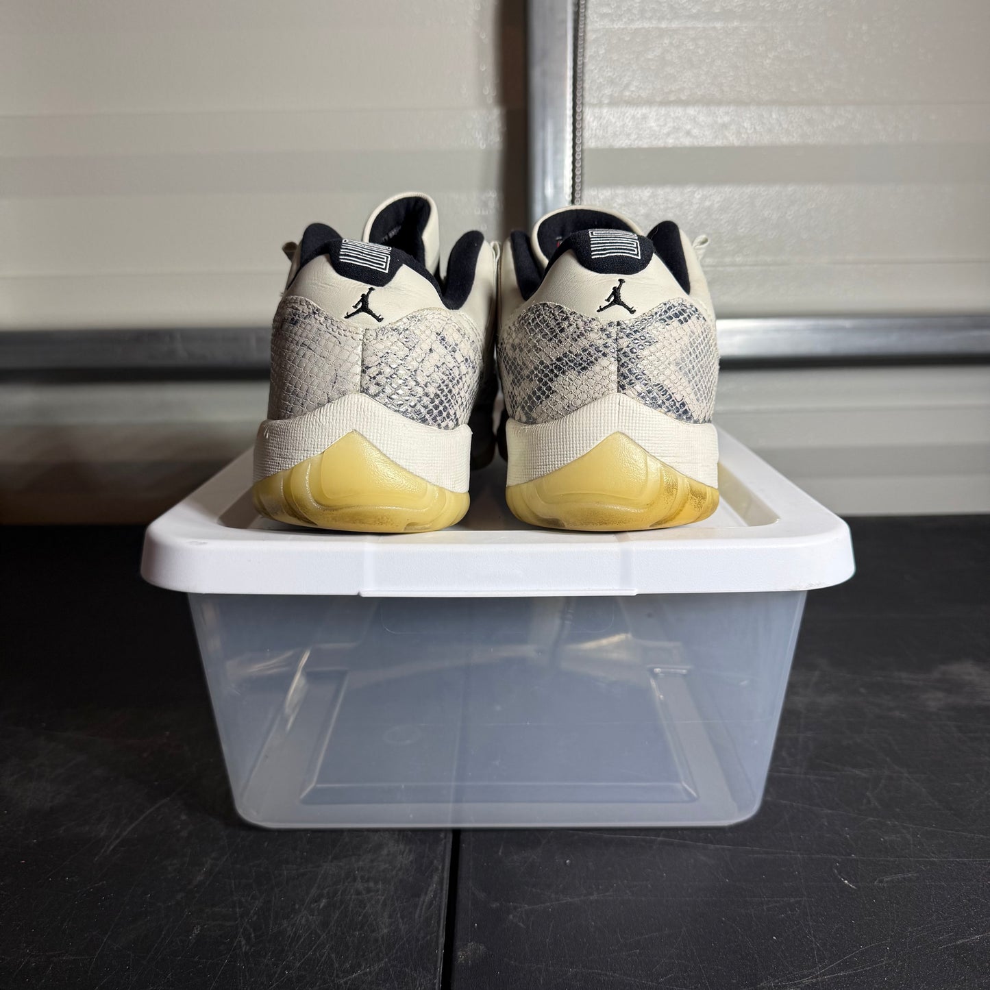 Size 10 - AJ 11 Low Snakeskin
