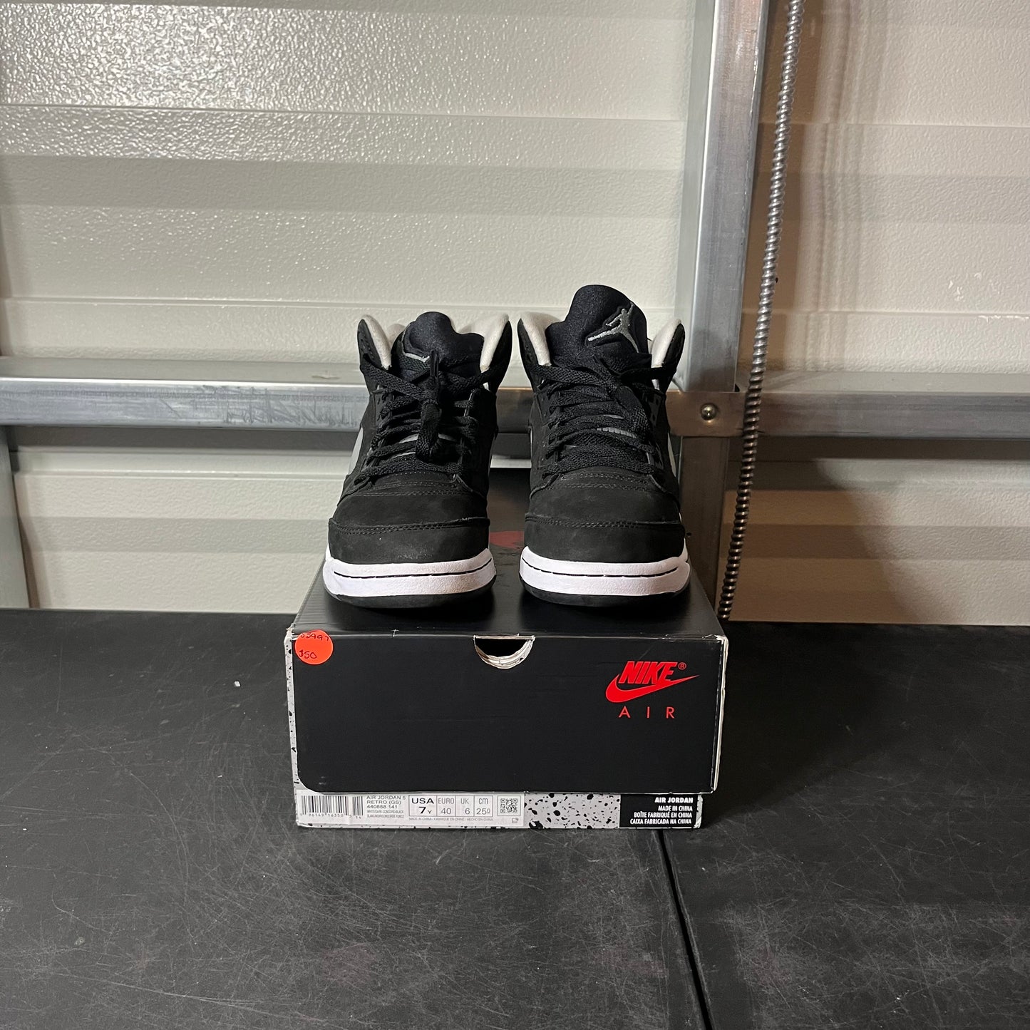 Size 7Y - AJ 5 Moonlight