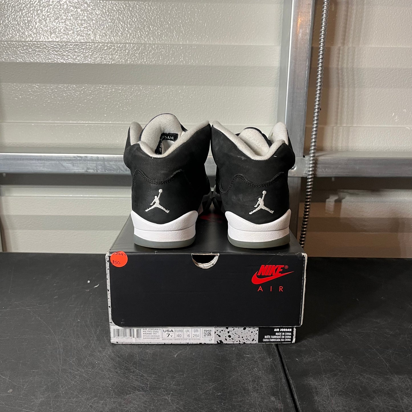 Size 7Y - AJ 5 Moonlight