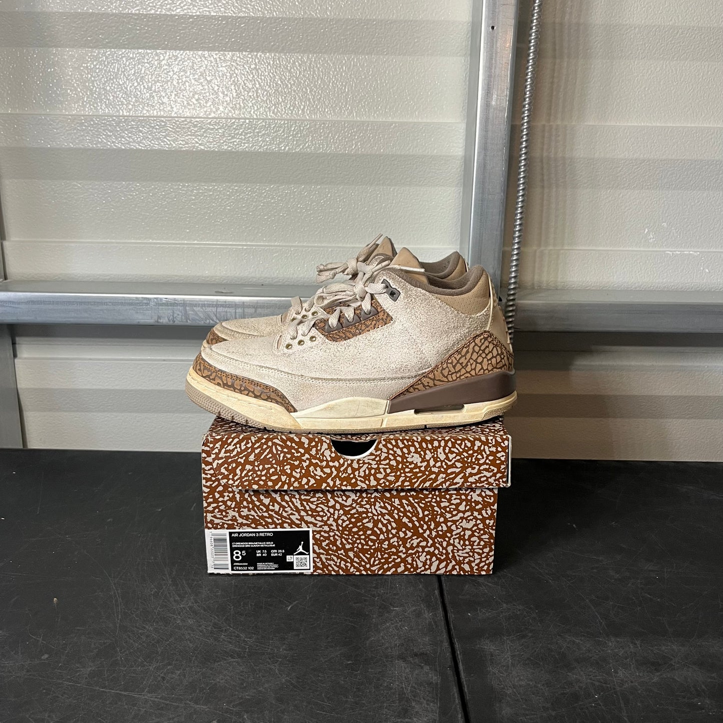 Size 8.5 - AJ 3 Palomino