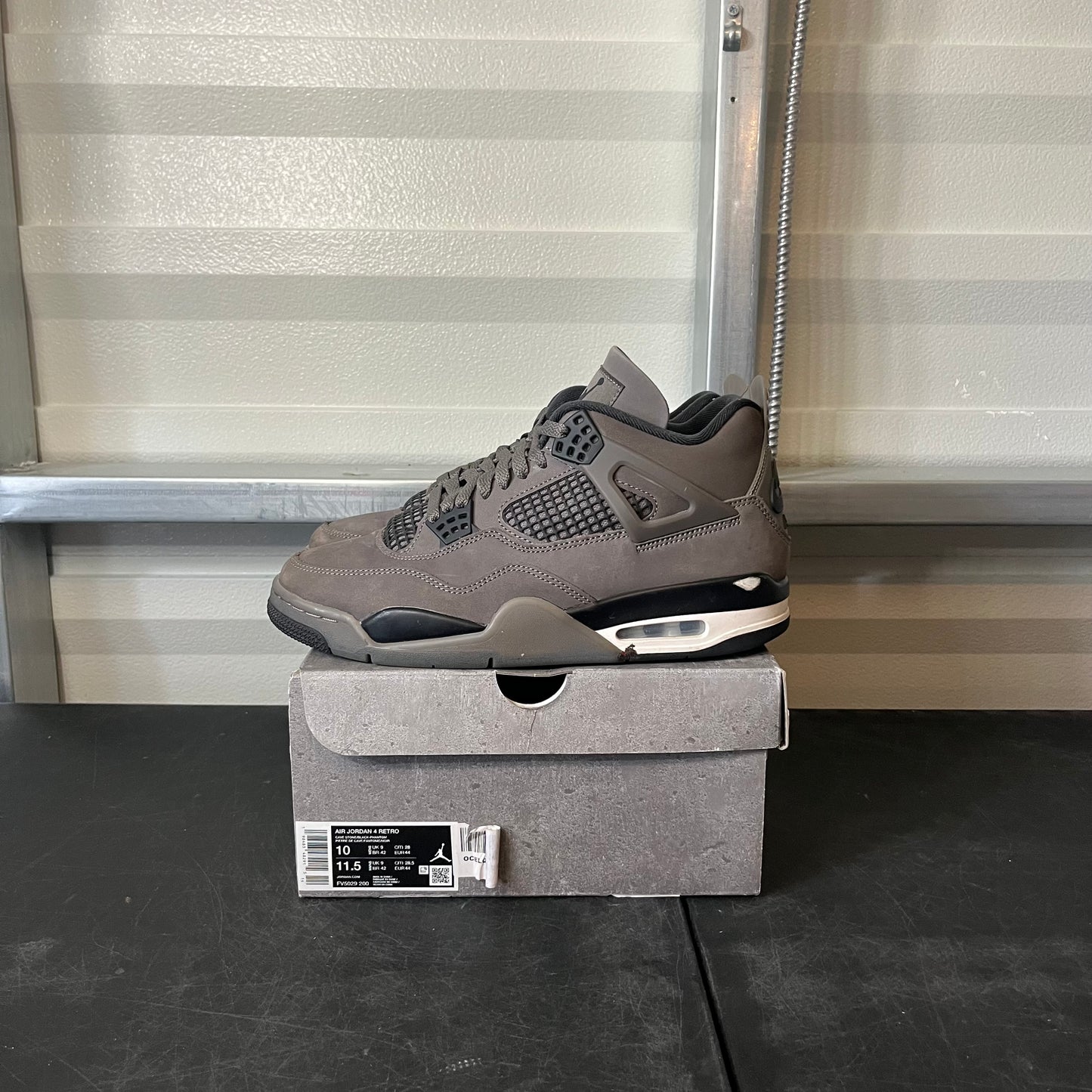 Size 10 - AJ 4 Cave Stone