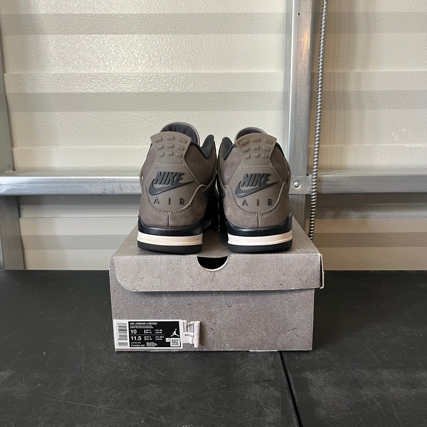 Size 10 - AJ 4 Cave Stone
