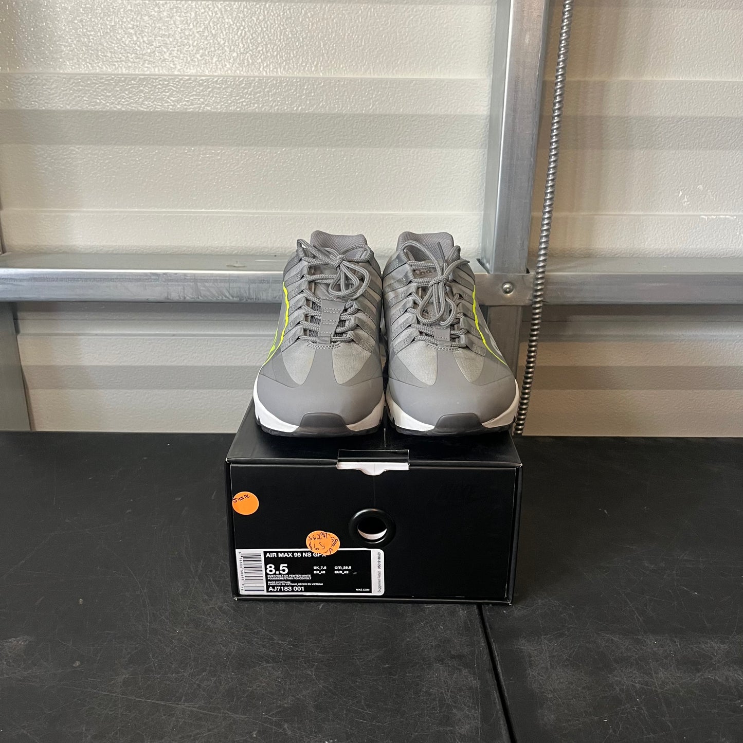Size 8.5 - Air Max 95 Big Logo Neon