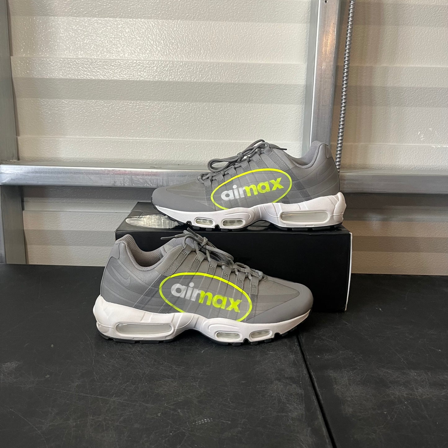 Size 8.5 - Air Max 95 Big Logo Neon
