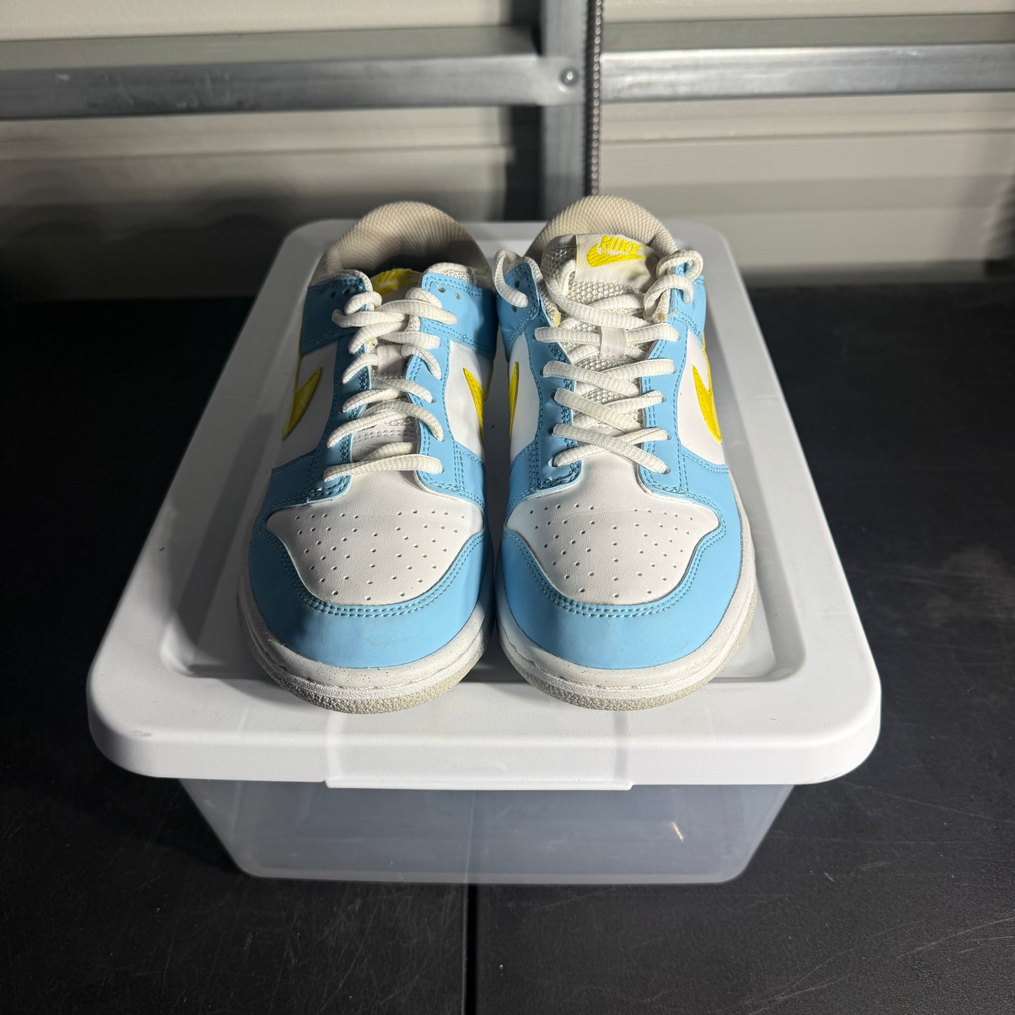 Size 6Y - Dunk Blue/Yellow