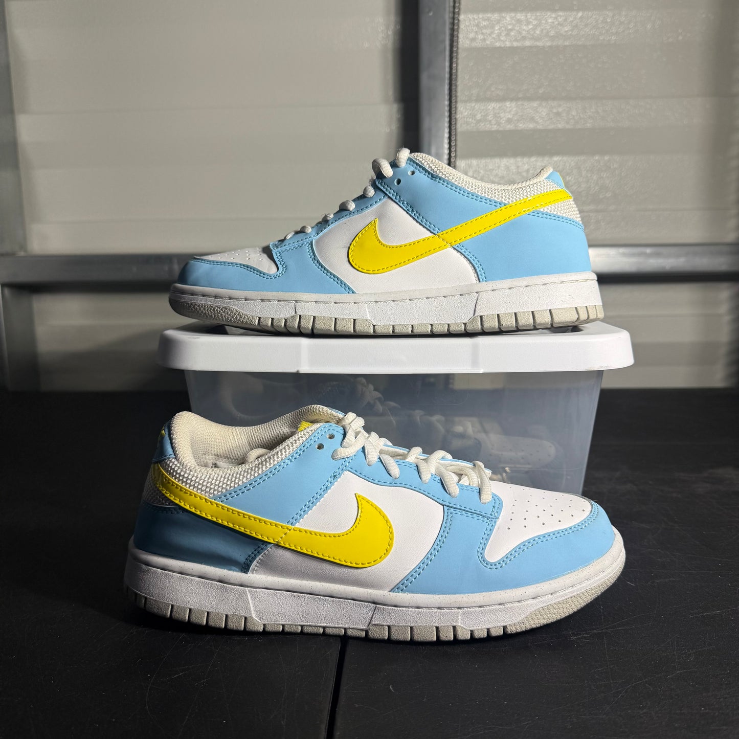 Size 6Y - Dunk Blue/Yellow