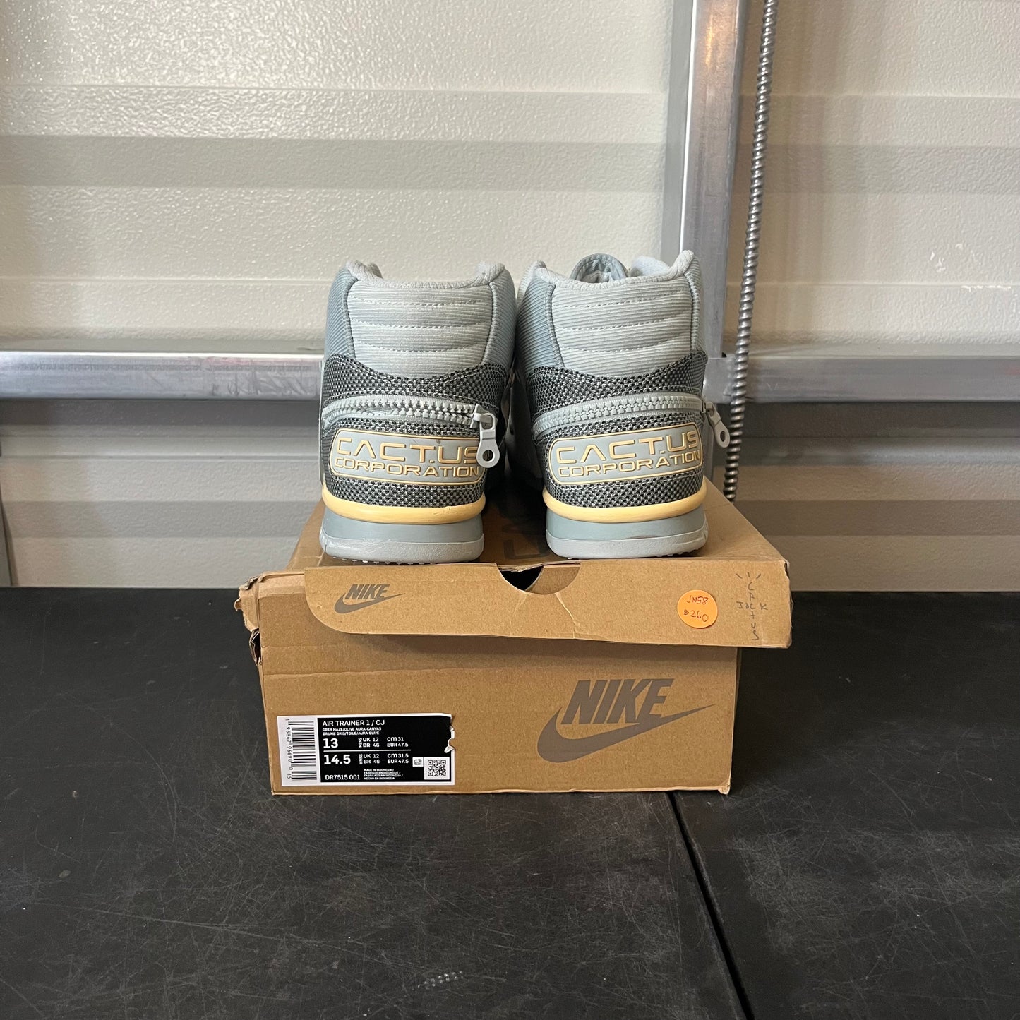 Size 13 - Nike Trainer 1 SP Travis Scott Grey Haze