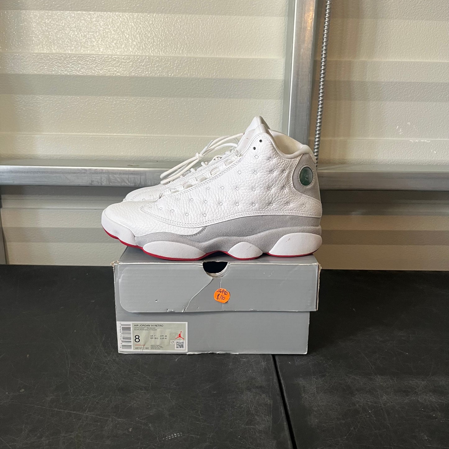 Size 8.5 - AJ 13 Wolf Grey
