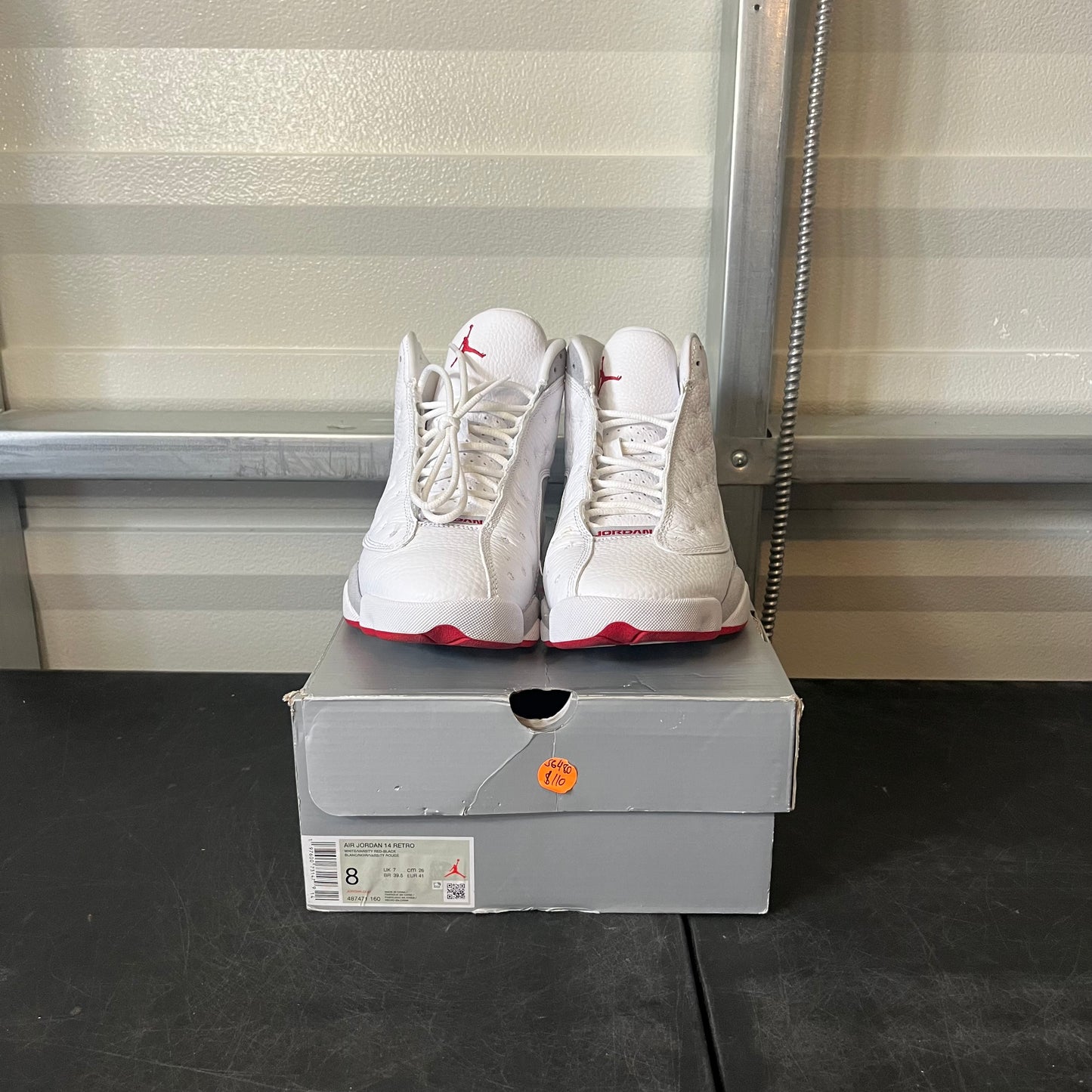 Size 8.5 - AJ 13 Wolf Grey