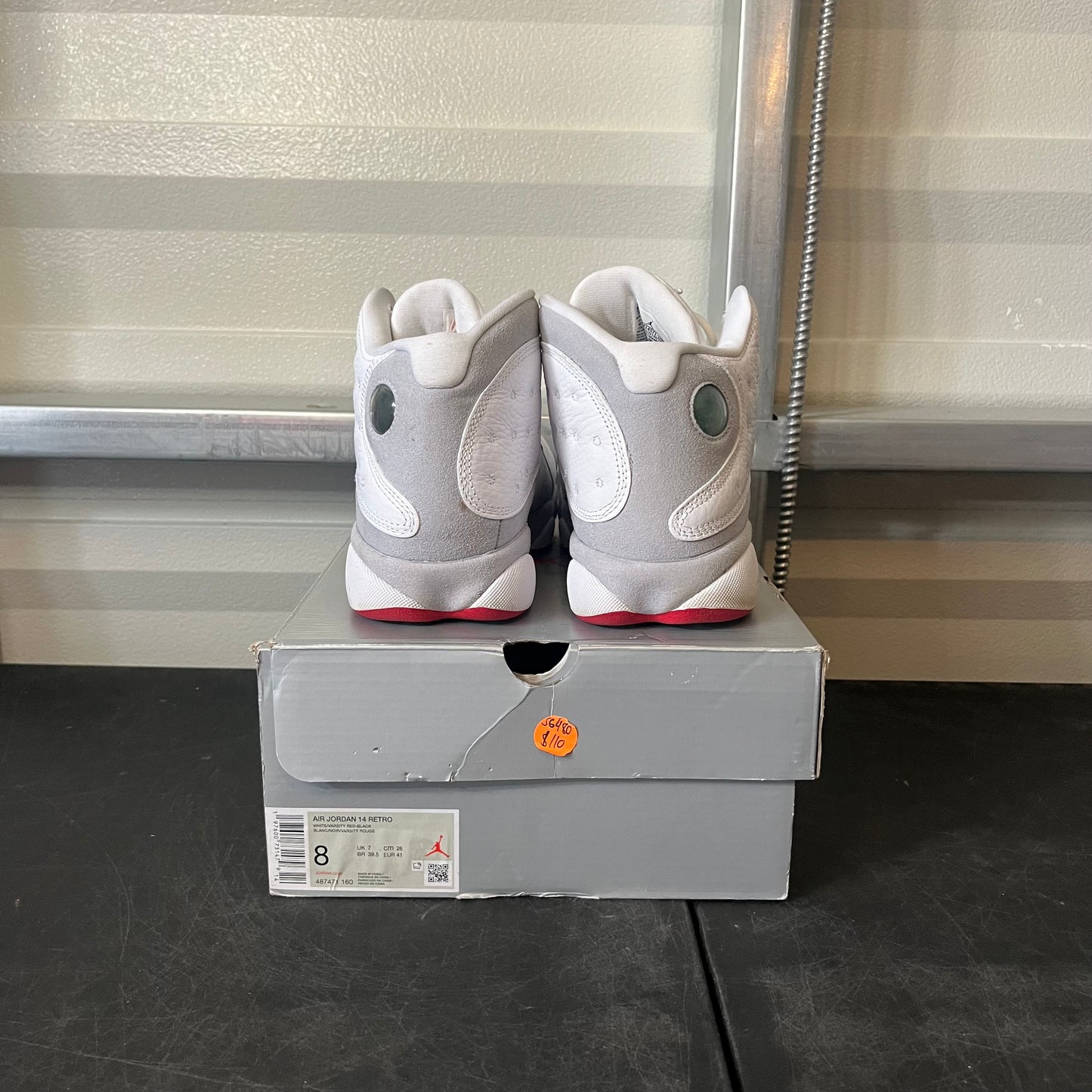 Size 8.5 - AJ 13 Wolf Grey
