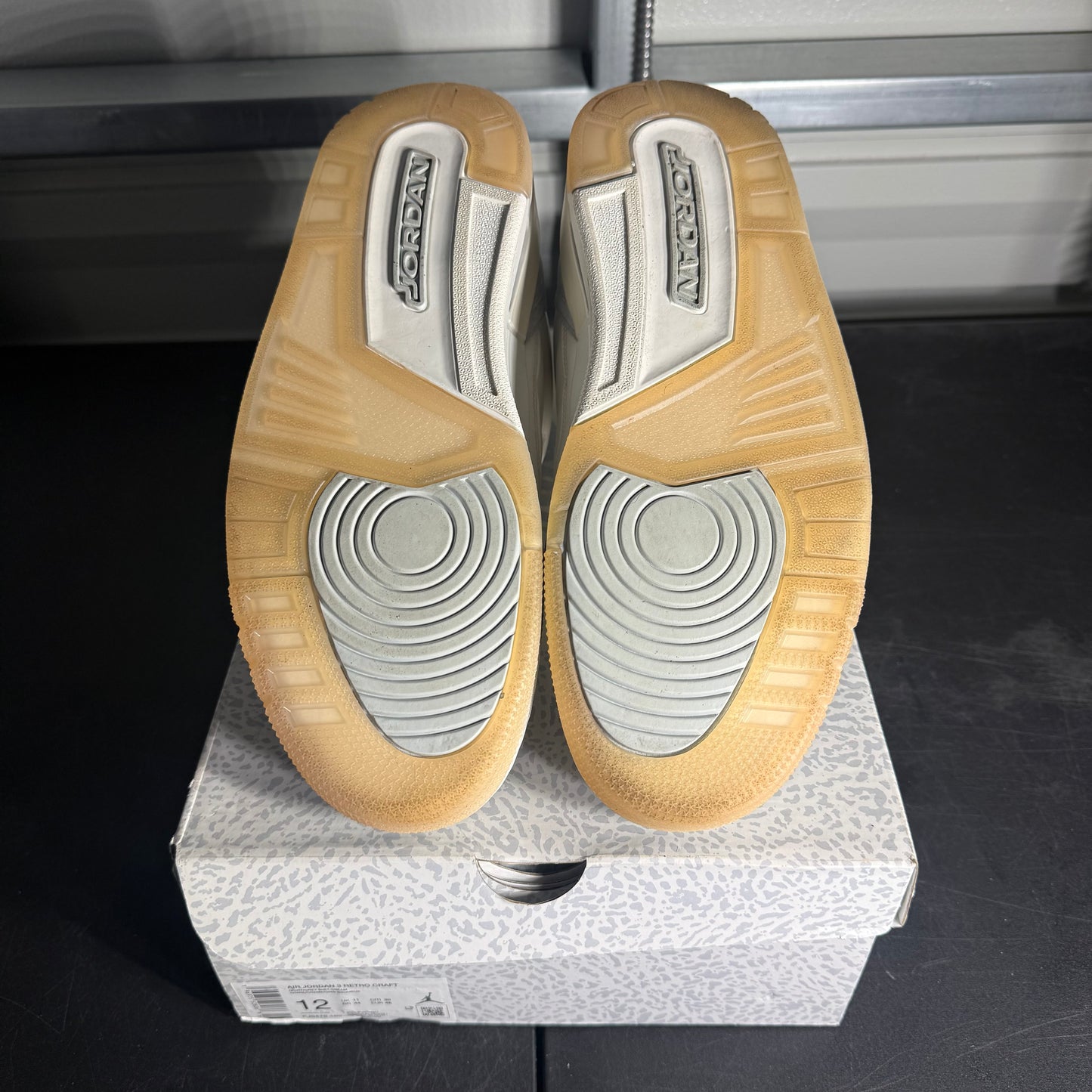 Size 12 - AJ 3 Craft Ivory