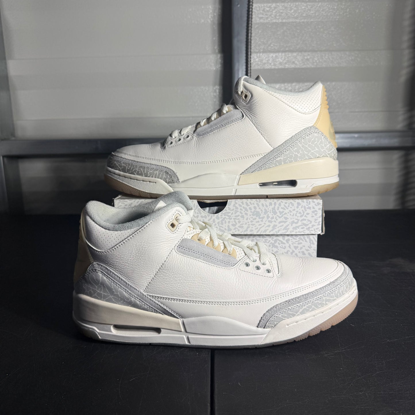 Size 12 - AJ 3 Craft Ivory