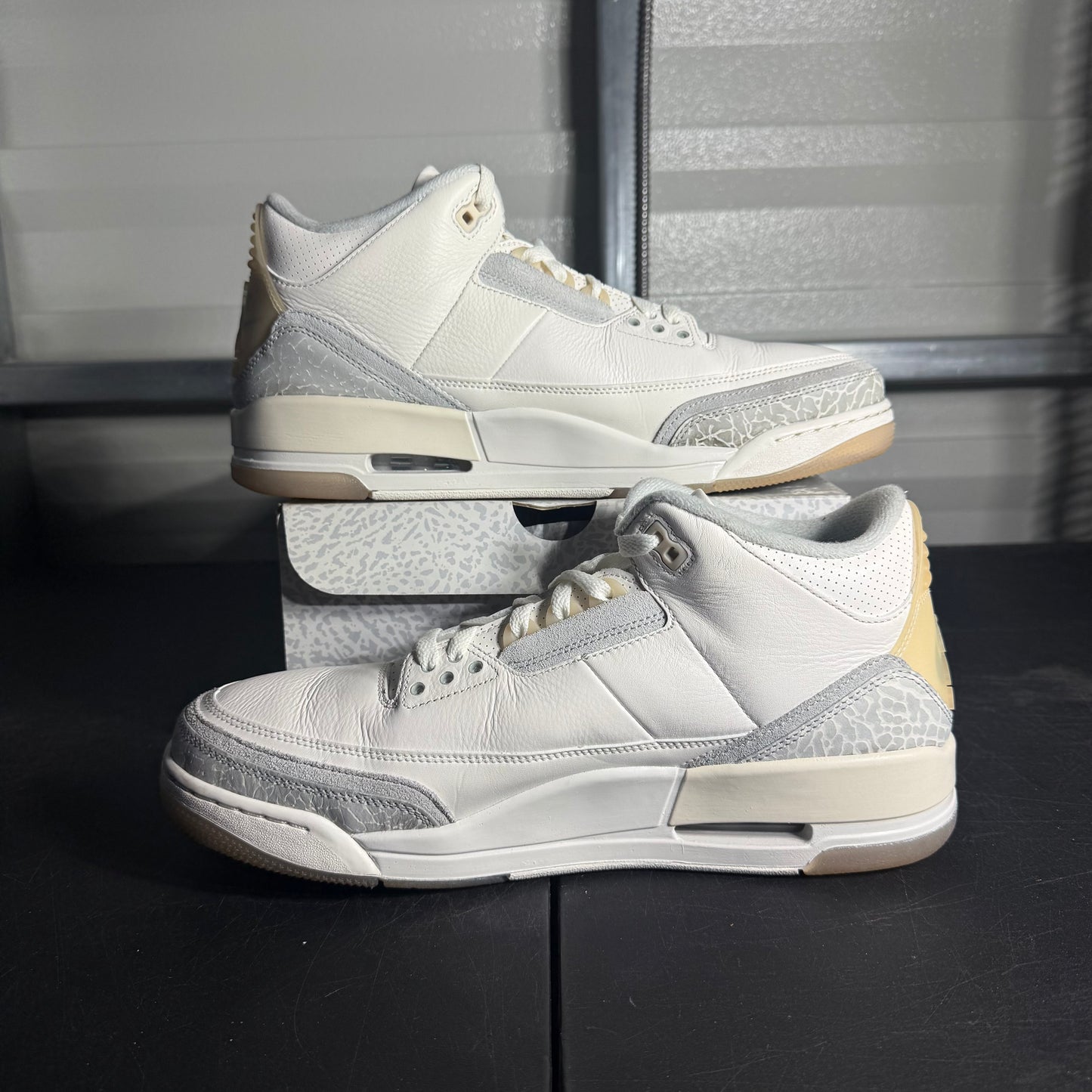 Size 12 - AJ 3 Craft Ivory