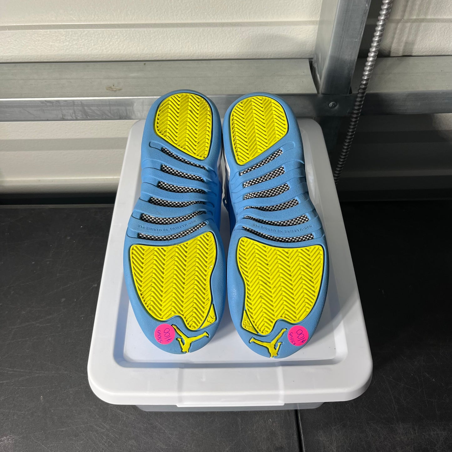 Size 6Y -  AJ 12 Emoji