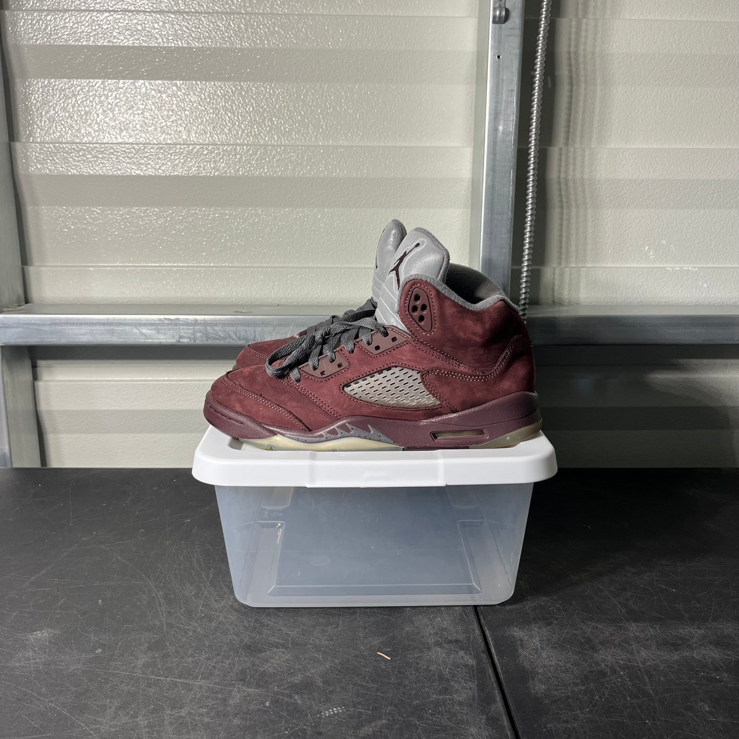 Size 7 - AJ 5 Burgundy