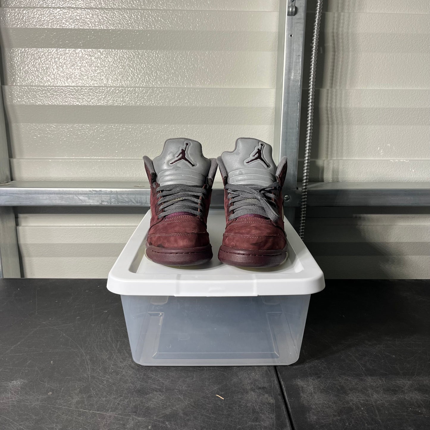 Size 7 - AJ 5 Burgundy