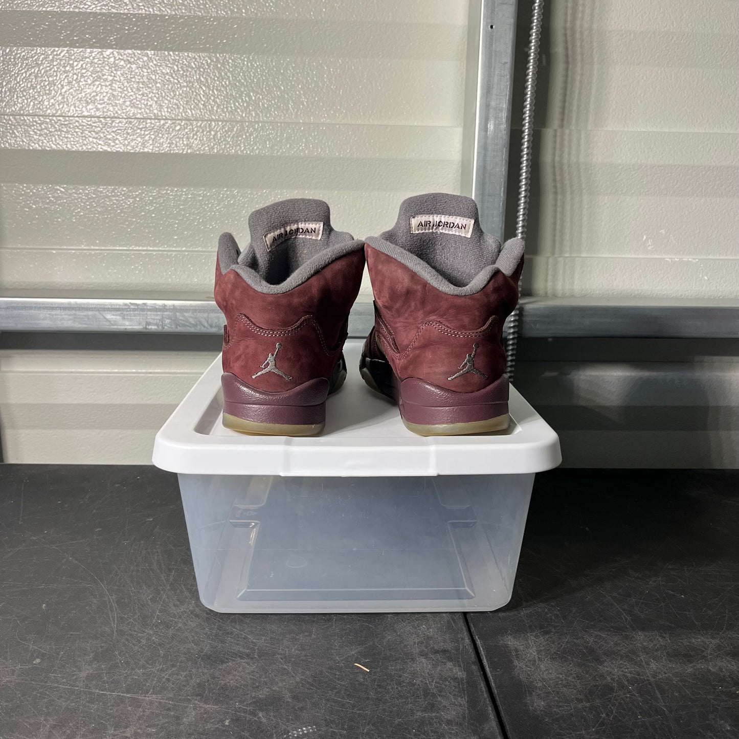 Size 7 - AJ 5 Burgundy
